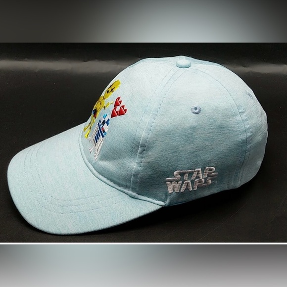 STAR WARS C-3PO and R2-D2 blue adjustable hat / cap  - size : S / M - Picture 2 of 9
